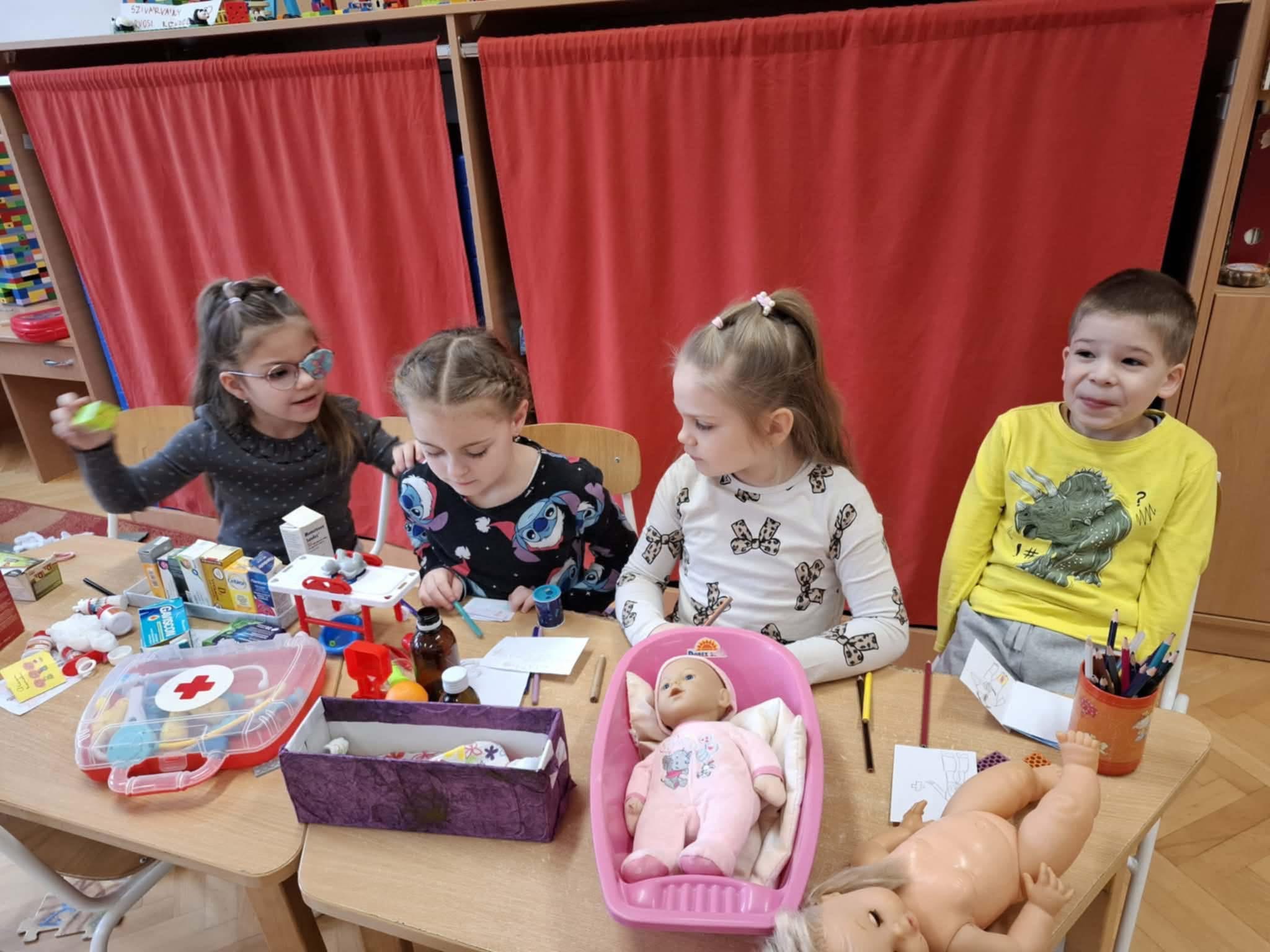 Testünk, testrészeink témahét a Szivárvány csoportban 2026. 02. 17.